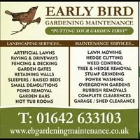 Early Bird Gardening Maintenance